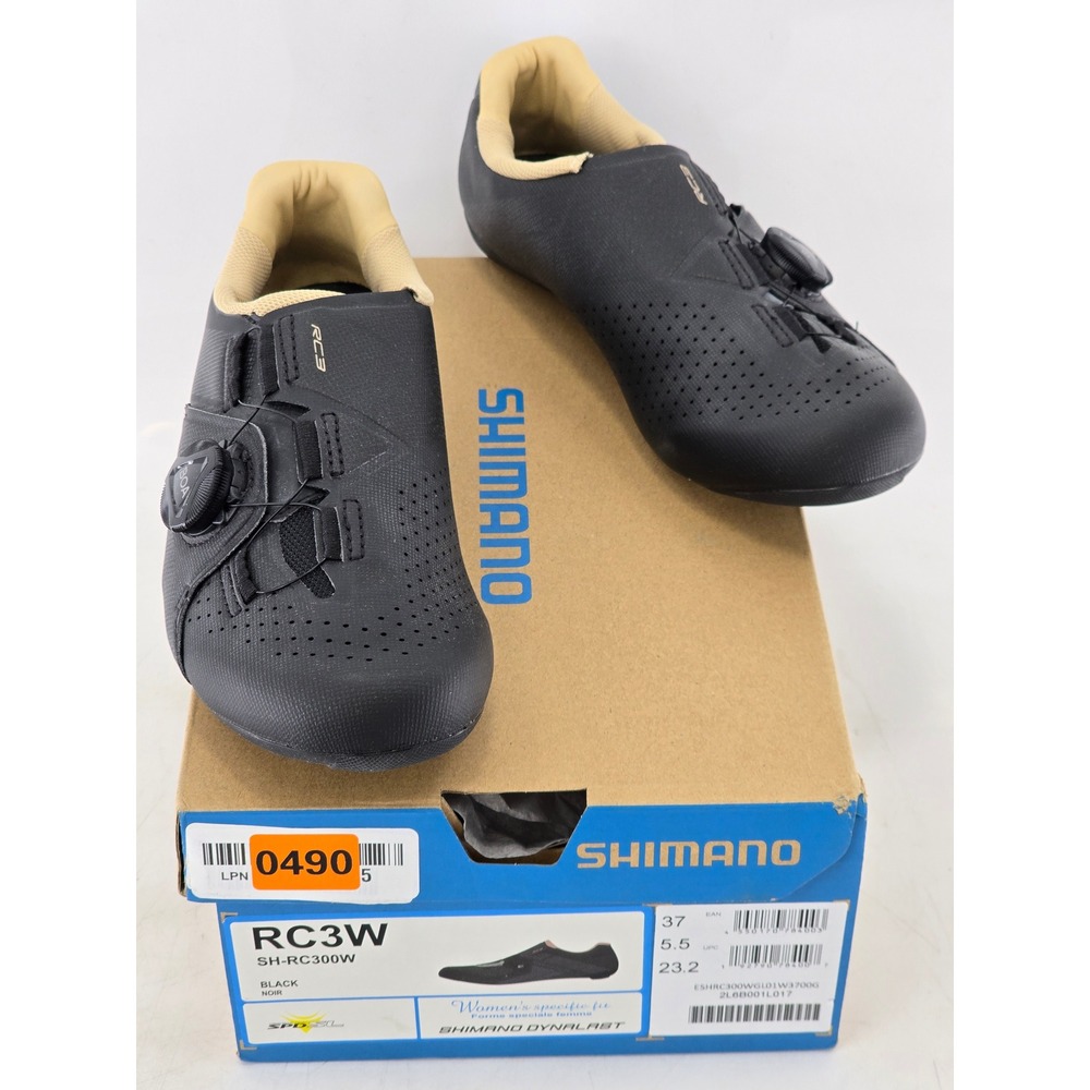 Shimano RC3W Road Cycling Shoes Women 37 5.5 Black BOA SH-RC300W -Good